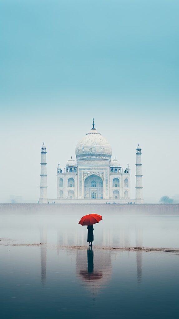 Medical Tourism. Taj Mahal in India