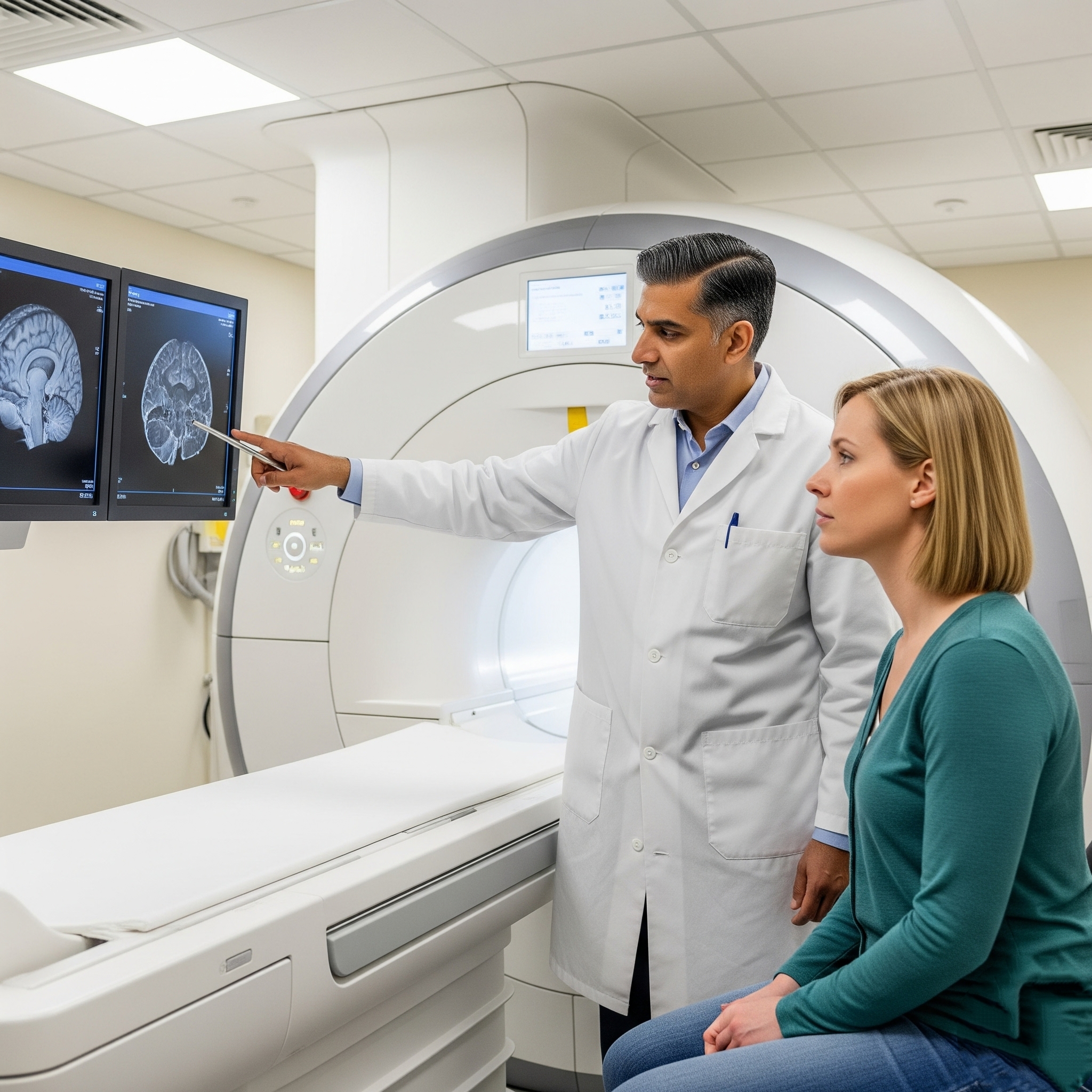 Well women health check up consultation with a female patient and private doctor