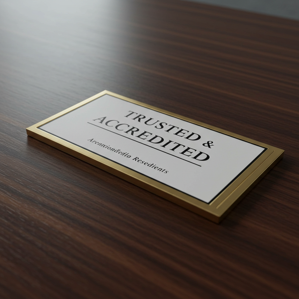 Trust Plaque Image