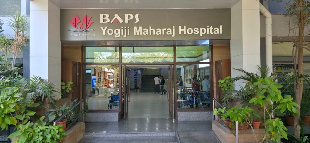 BAPS Yogiji Maharaj Hospital. Ahmedabad, India.