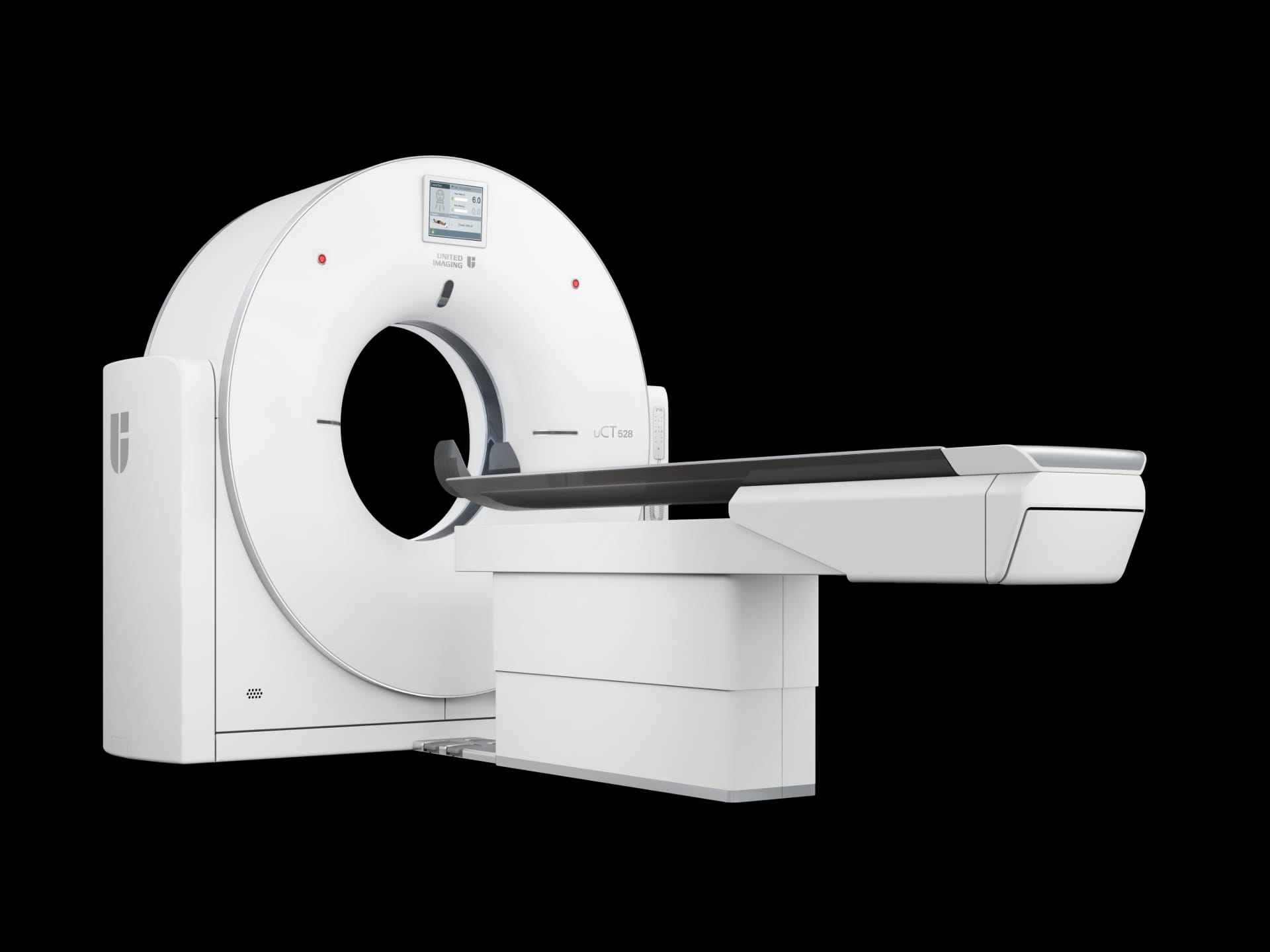 CT scanner used to image the heart and arteries for signs of cardiovascular disease